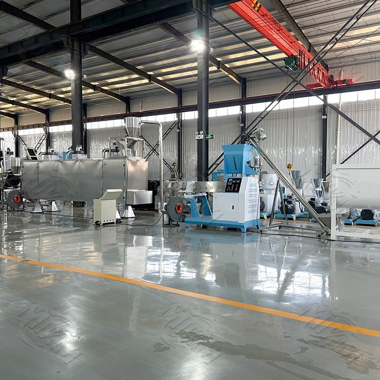 200-800 Kg/h Small Floating Fish Feed Pellet Production Line factory