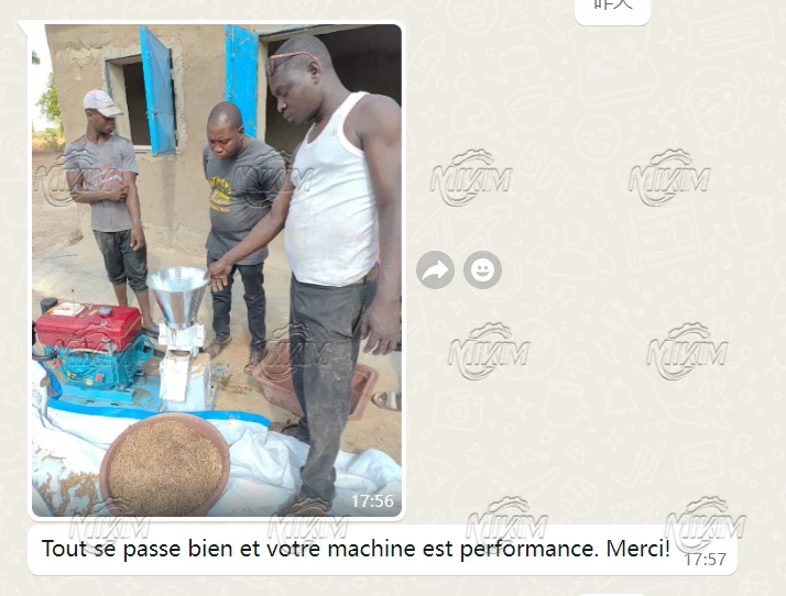 A customer from Rwanda ordered a diesel-powered feed pellet machine and provided positive feedback. A customer from Rwanda ordered a diesel-powered feed pellet machine and provided positive feedback.